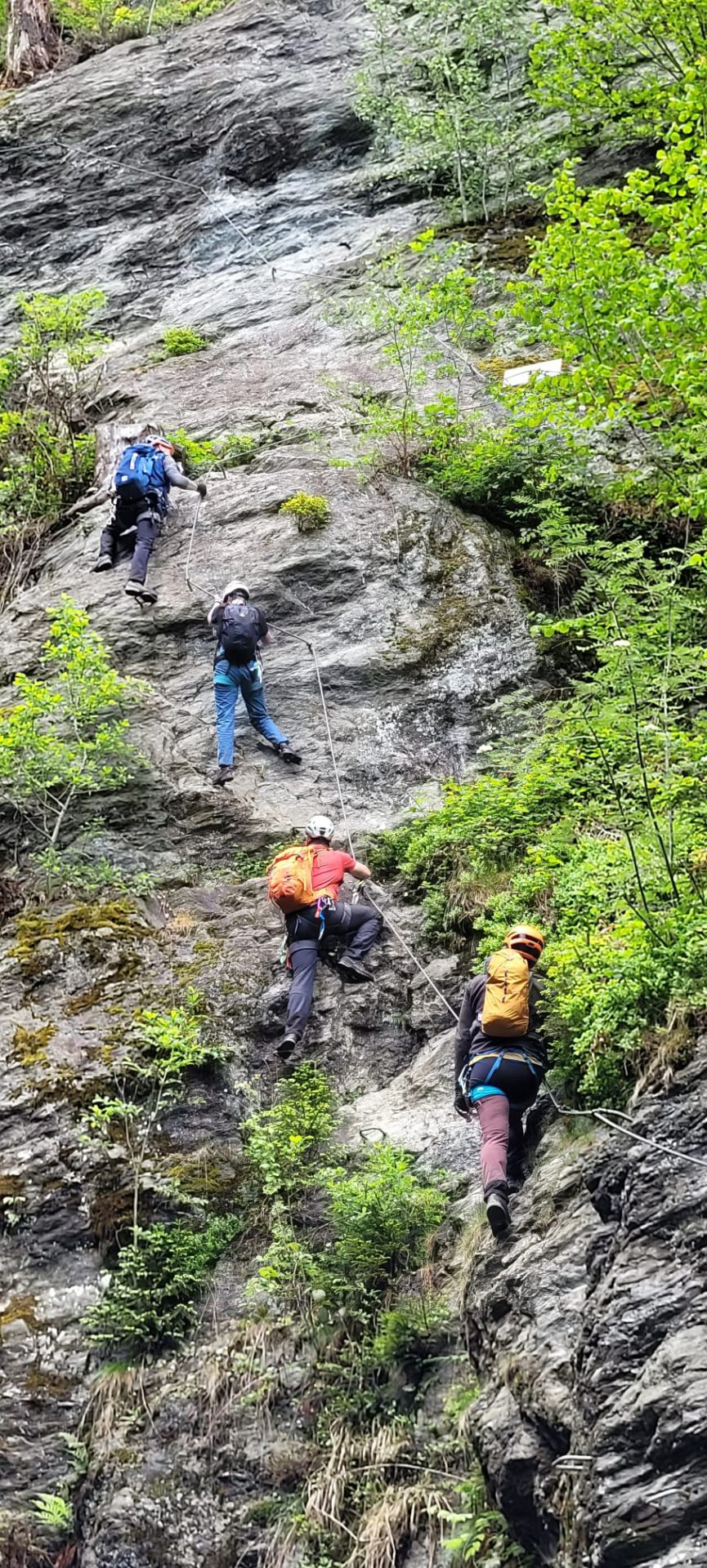 Aufbaukurs Klettersteig im Zillertal