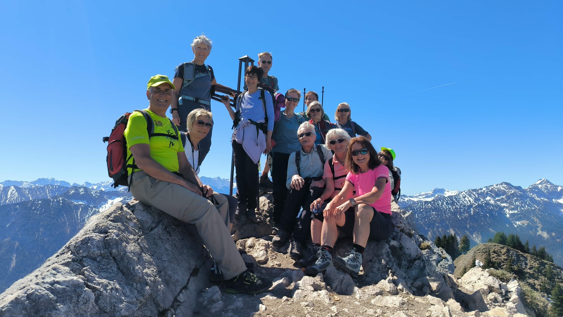 Kaiserwetter und Gipfelglück in den Ammergauer Alpen