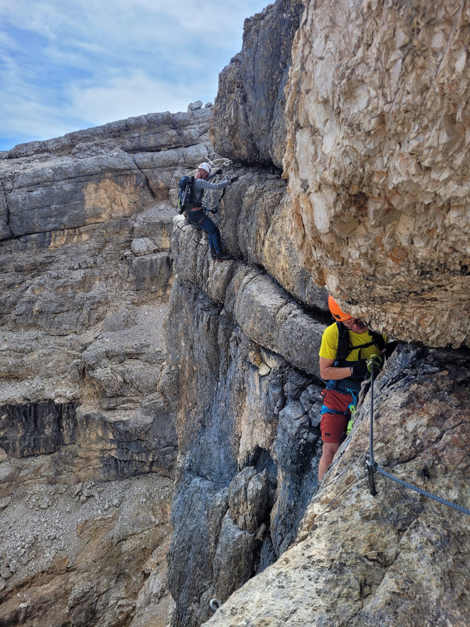 Klettersteige im Herzen der Dolomiten – die Tofanen
