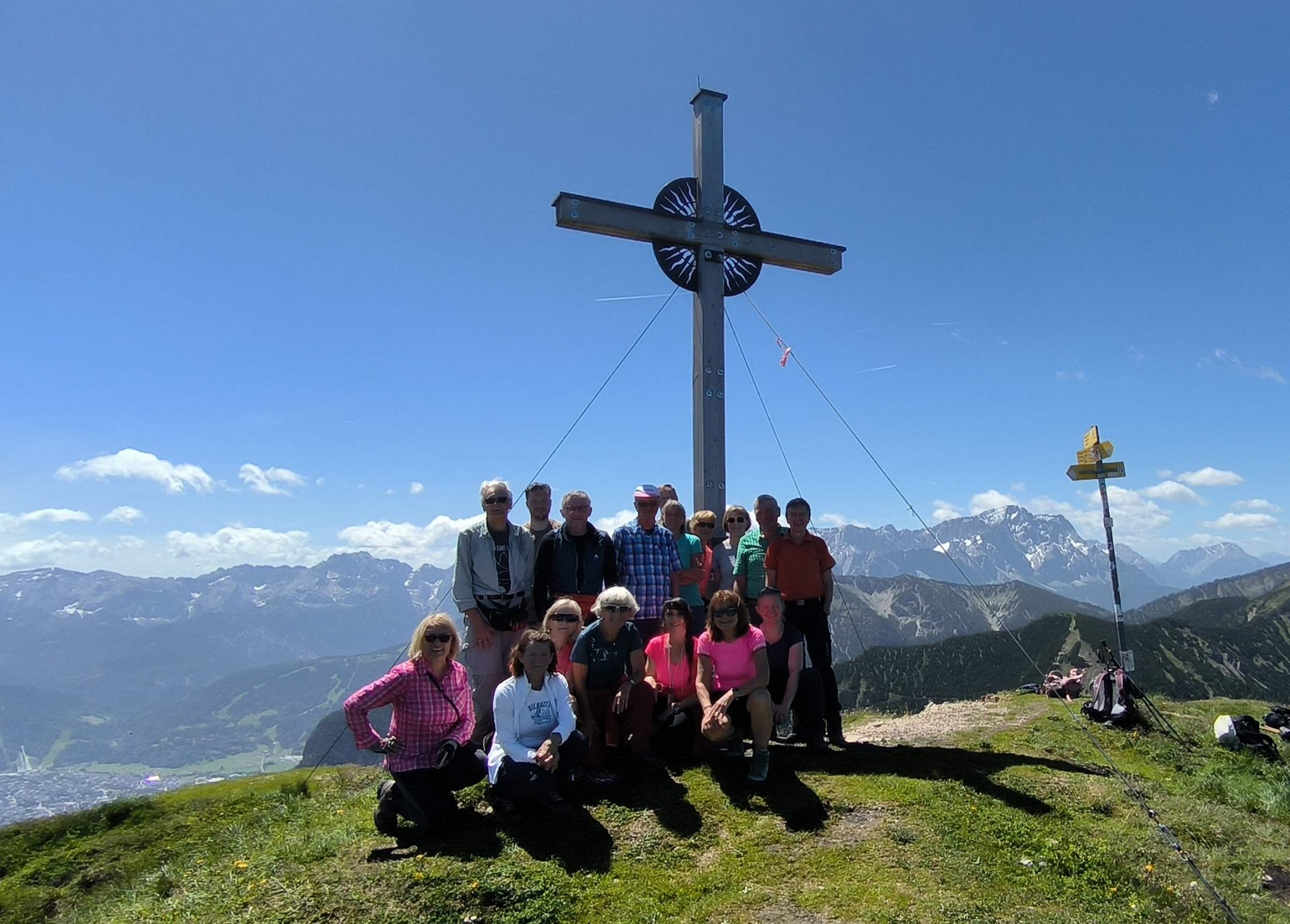 Überschreitung der Notkarspitze