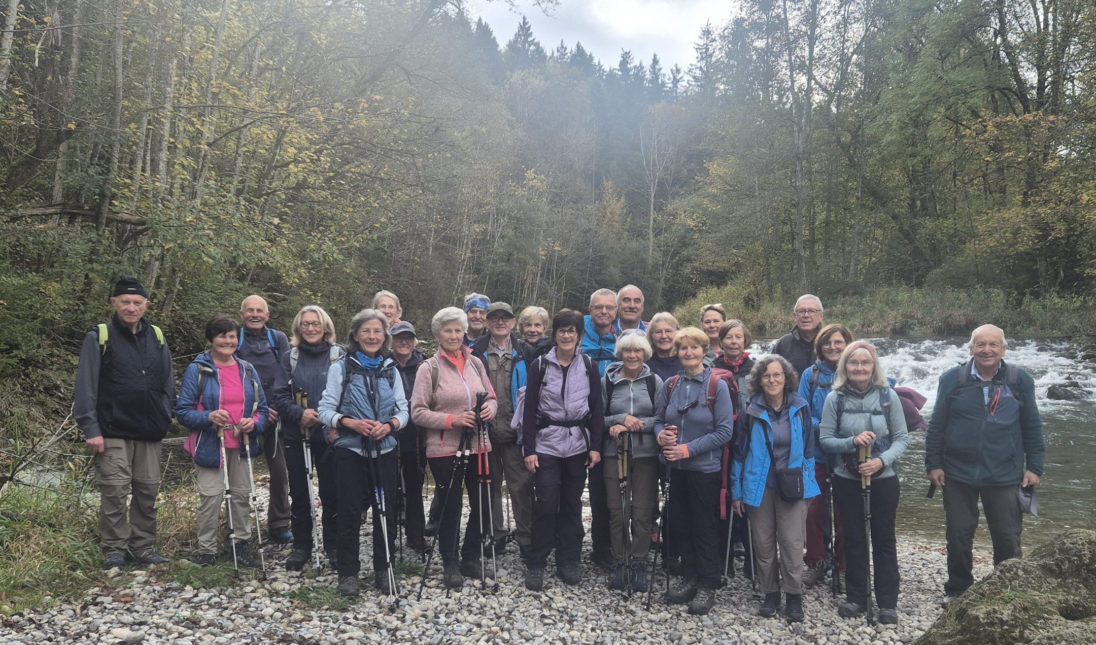 Wanderung entlang der wilden Mangfall